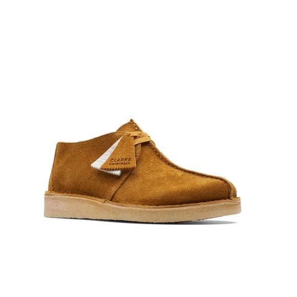 Clarks Mens Desert trek Amber suede - Picture 1 of 2